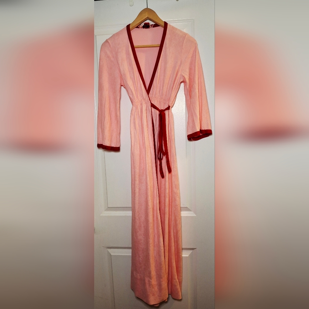 🇨🇦 Vintage 80s Beautiful Cozy Robe Made in Canada (S)